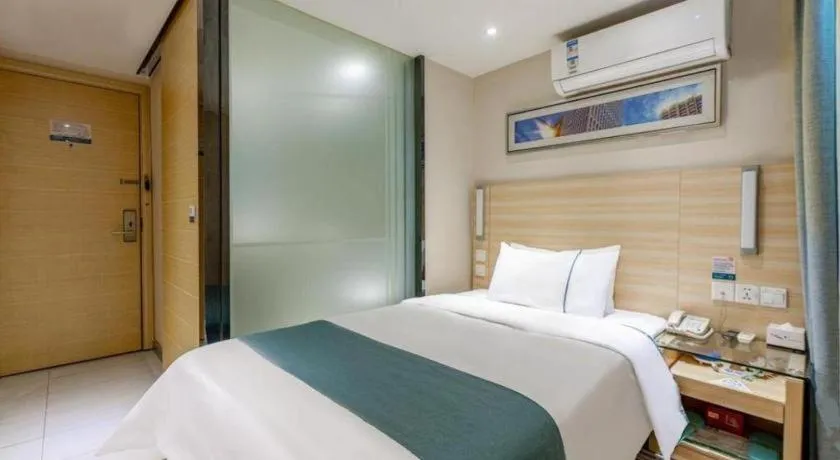 Bed in City Comfort Inn Wuhan Zongguan Metro Station