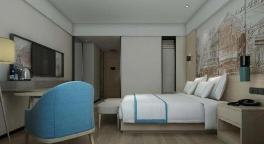 Bed in City Comfort Inn Guangzhou Shisanhang Shachong Metro Station