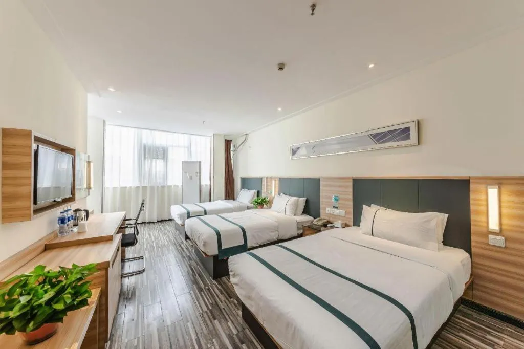 Bed in City Comfort Inn Zhengzhou Railway Station Erqi Square