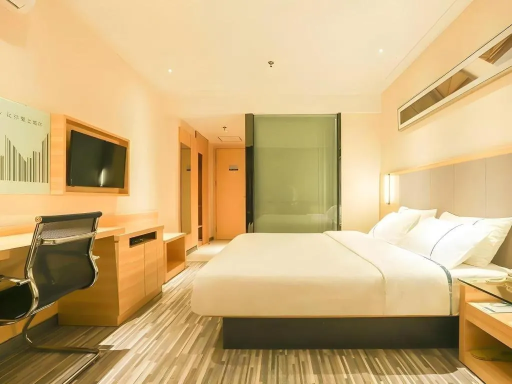 Bed in City Comfort Inn Zhengzhou Railway Station Erqi Square