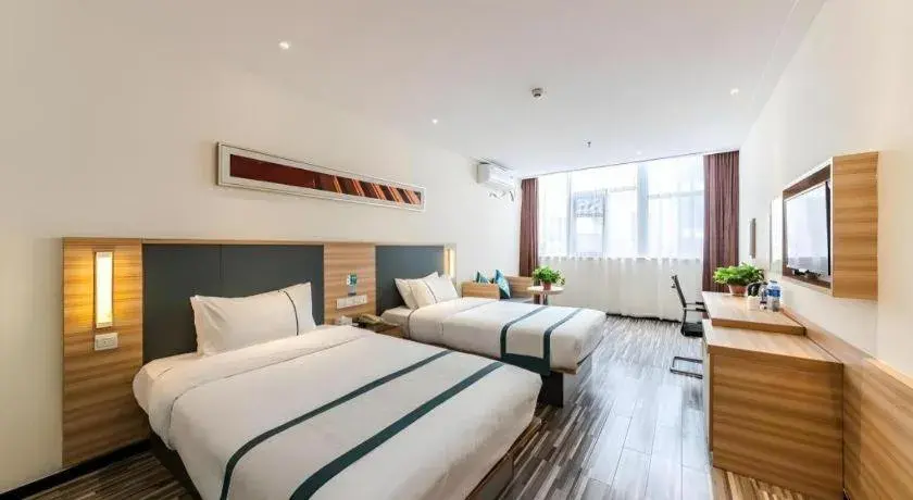 Bed in City Comfort Inn Zhengzhou Railway Station Erqi Square Bed in City Comfort Inn Zhengzhou Railway Station Erqi Square