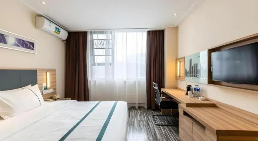 Bed in City Comfort Inn Zhengzhou Railway Station Erqi Square Bed in City Comfort Inn Zhengzhou Railway Station Erqi Square