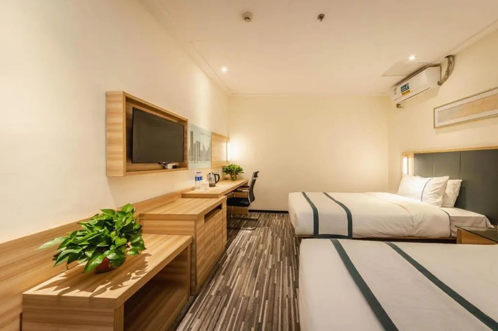 Bed in City Comfort Inn Zhengzhou Railway Station Erqi Square