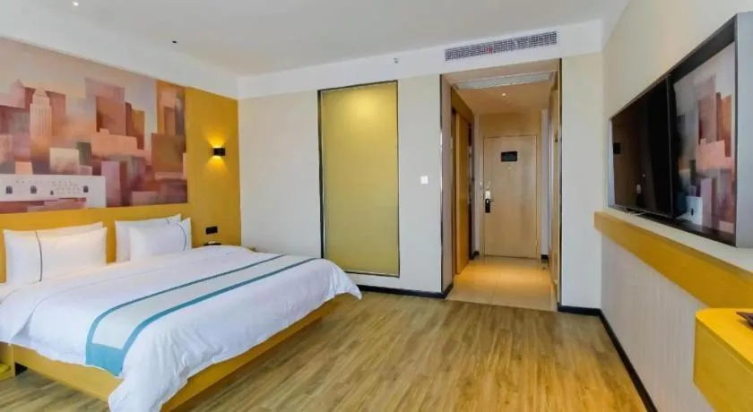 Bed in City Comfort Inn Hefei Wulimiao Feihe Road