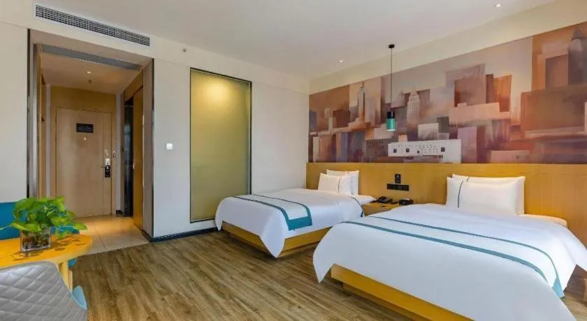 Bed in City Comfort Inn Hefei Wulimiao Feihe Road