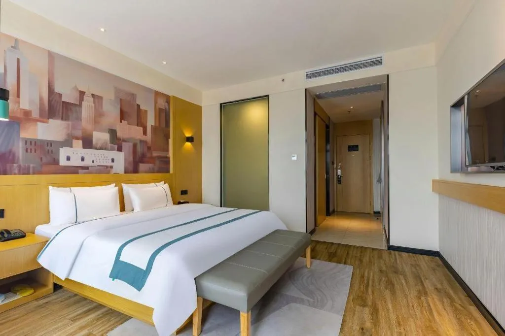 Bed in City Comfort Inn Hefei Wulimiao Feihe Road