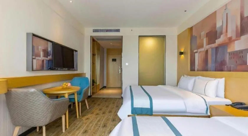 Bed in City Comfort Inn Hefei Wulimiao Feihe Road