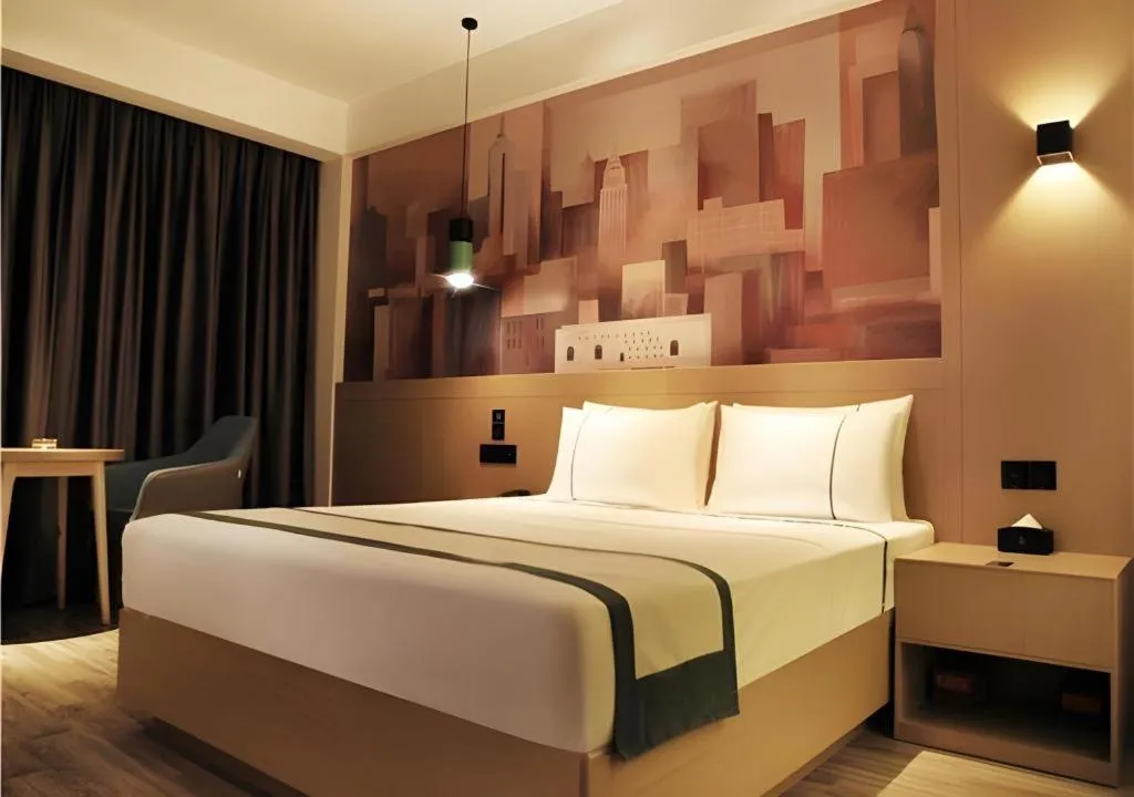 Bed in City Comfort Inn Hefei Wulimiao Feihe Road