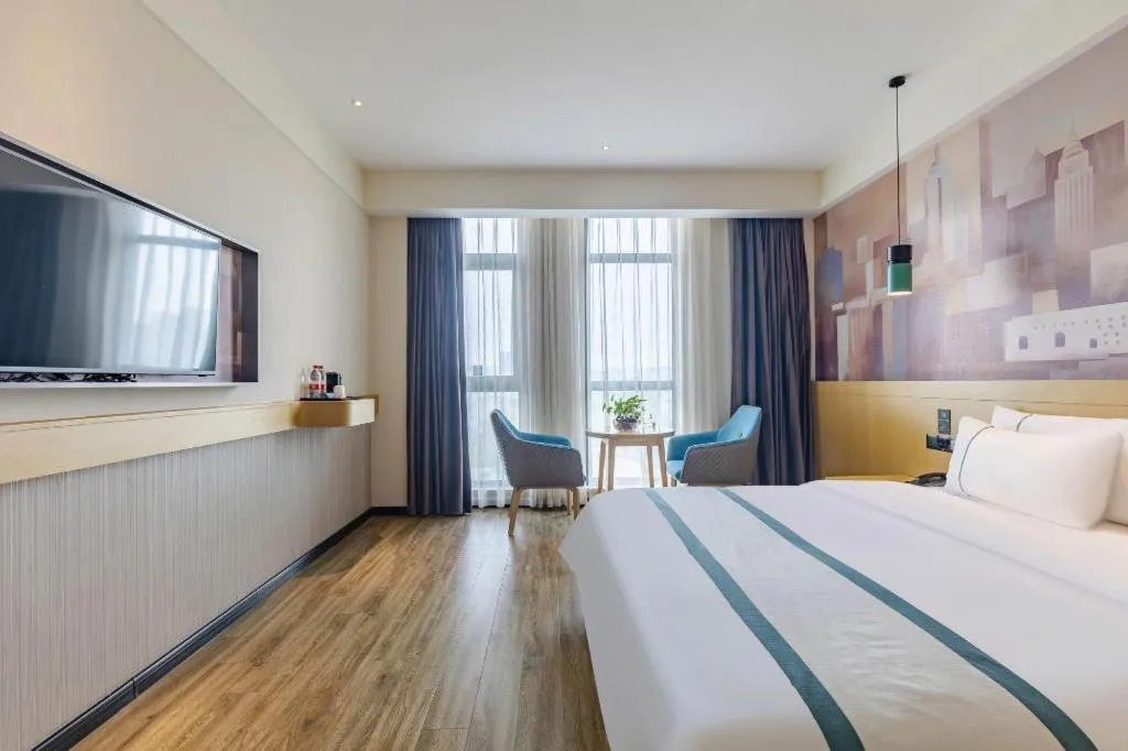 Bed in City Comfort Inn Hefei Wulimiao Feihe Road