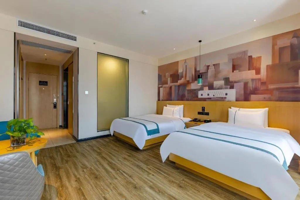 Bed in City Comfort Inn Hefei Wulimiao Feihe Road