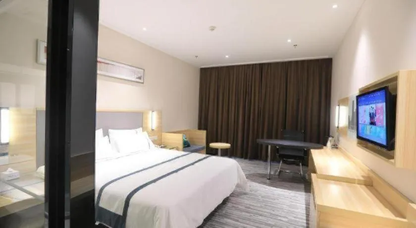 Bed in City Comfort Inn Zhongshan Nanqu Subdistrict Yong'an Square