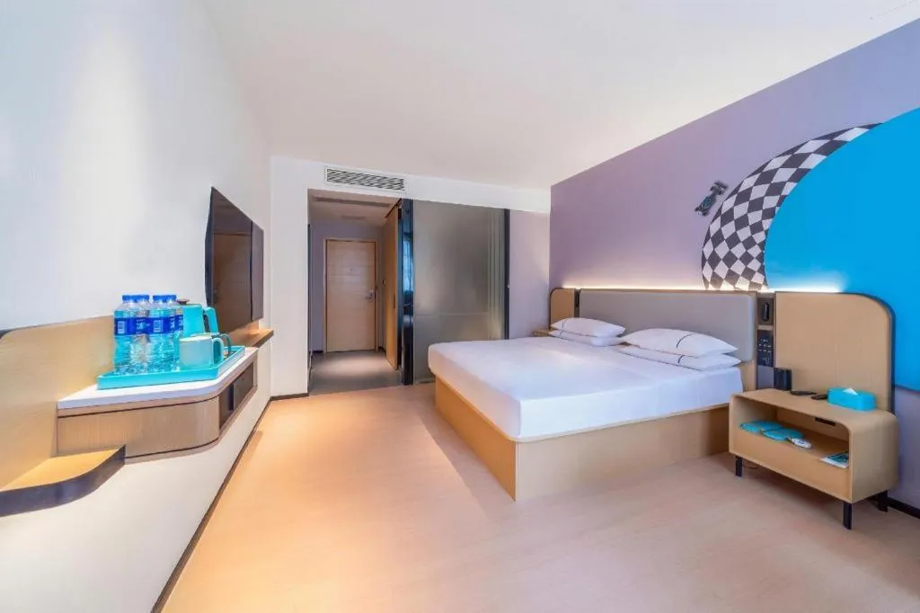 Bed in City Comfort Inn Zhongshan Nanqu Subdistrict Yong'an Square