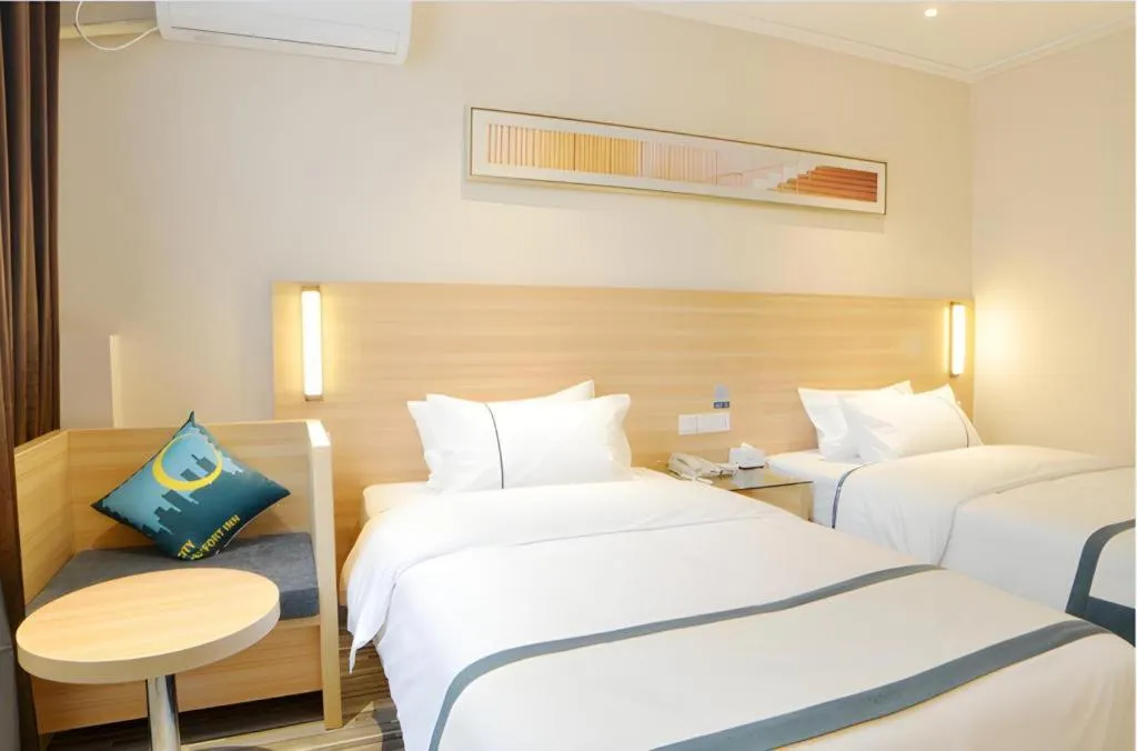 Bed in City Comfort Inn Wuhan Huanghe Tower Shouyi Metro Station