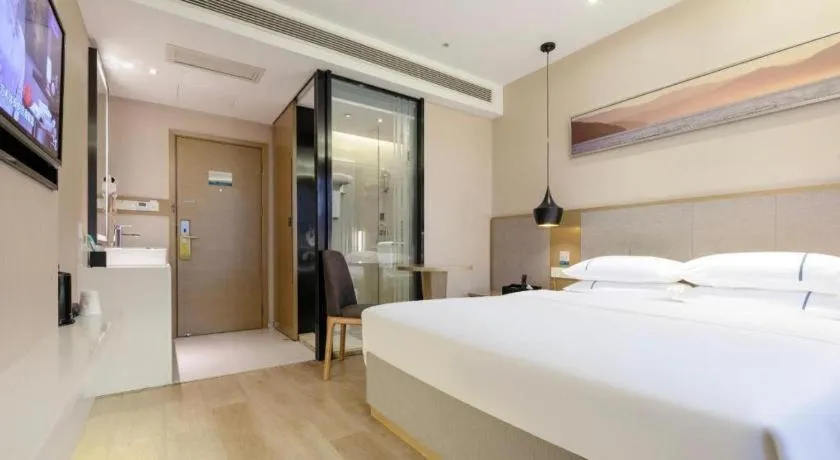 Bed in City Comfort Inn Wuhan Central China Normal University Dahuquan Metro Station