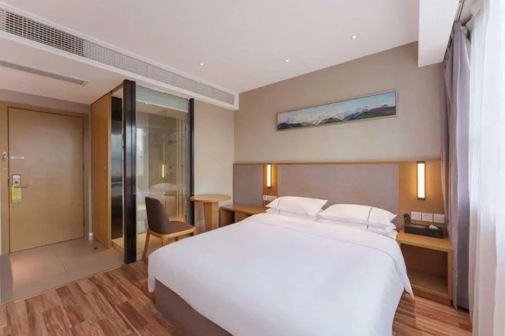 Bed in City Comfort Inn Wuhan Central China Normal University Dahuquan Metro Station