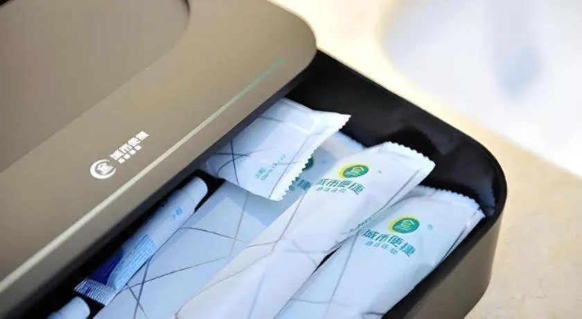 Bed in City Comfort Inn Chengdu Wenjiang University Town Fengxi River Metro Station