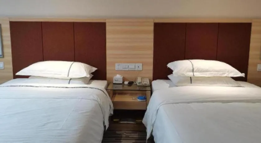 Bed in City Comfort Inn Wuhan Wangjiawan Sixin Avenue Metro Station