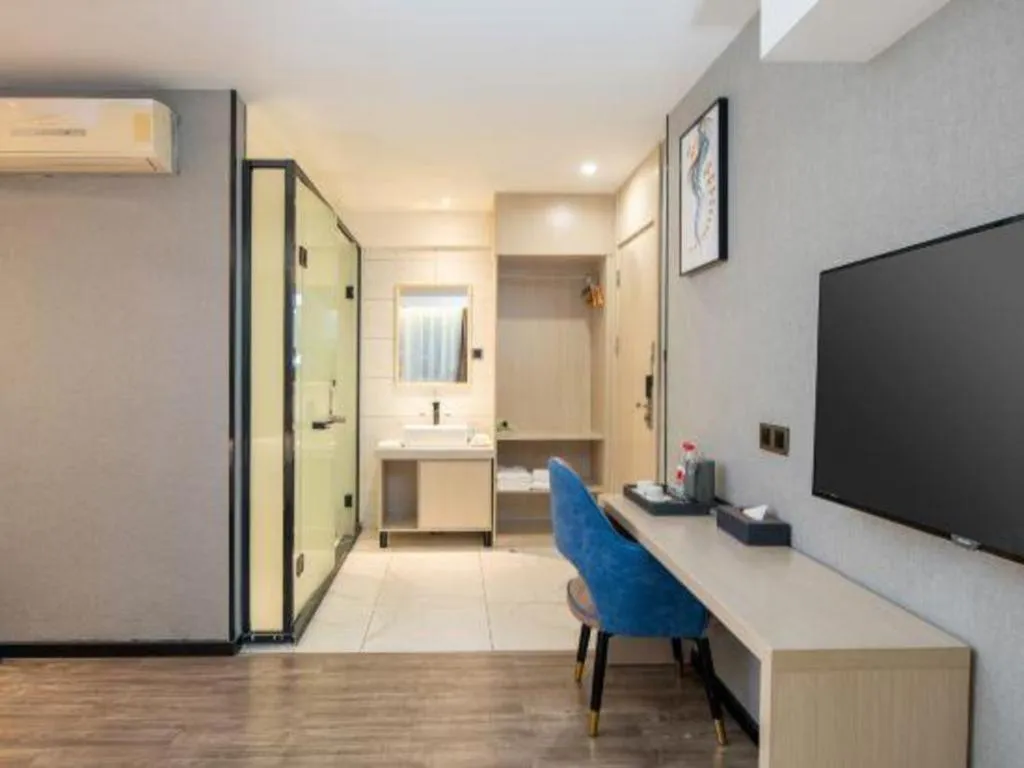 Borrman Hotel Dongguan Houjie Wanda Plaza Liaoxia Metro Station