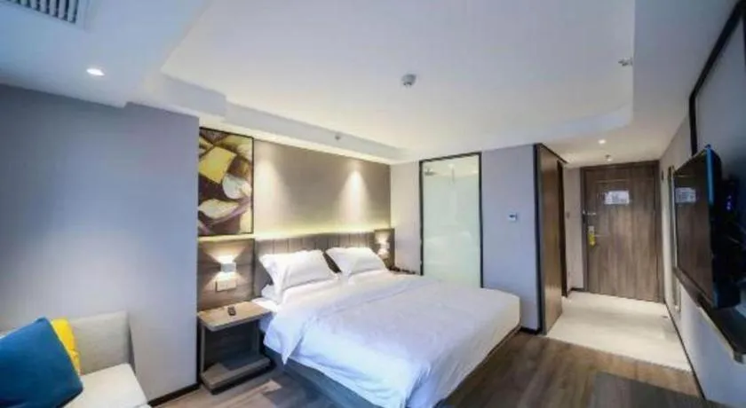 Bed in 7 Days Premium Hotel Chongqing Jiangbei International Airport Terminal 3