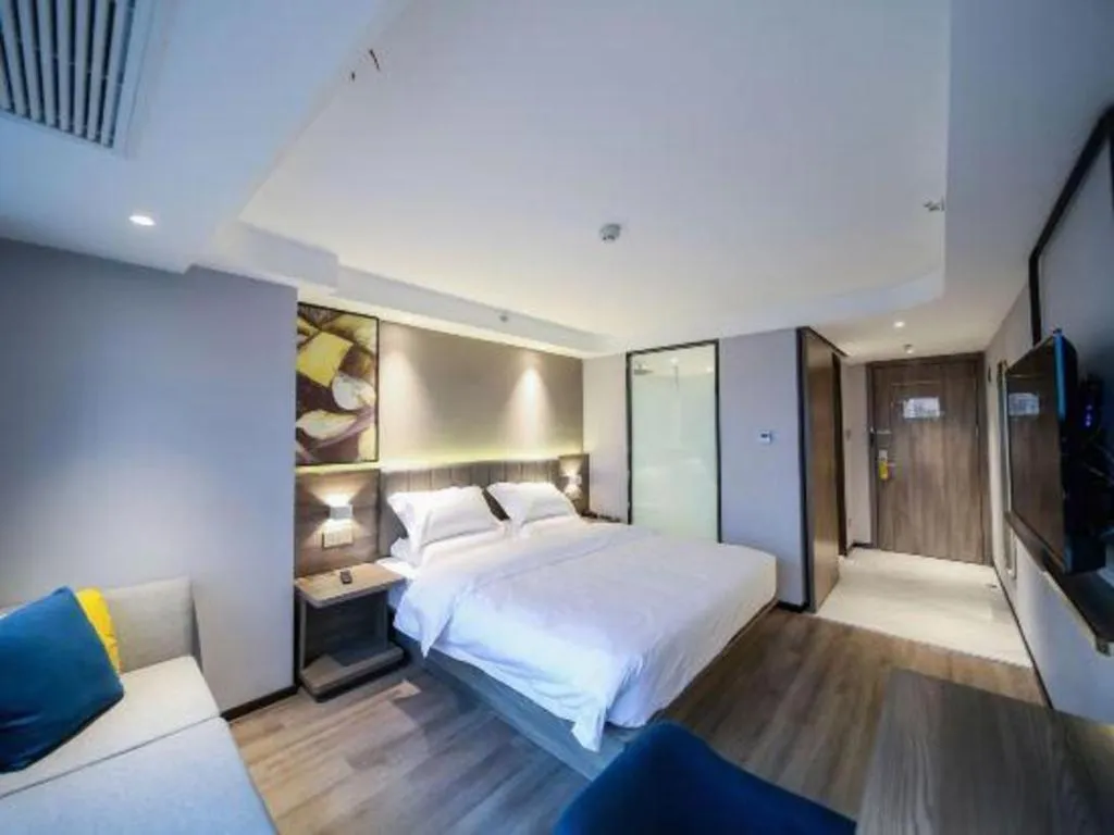 Bed in 7 Days Premium Hotel Chongqing Jiangbei International Airport Terminal 3