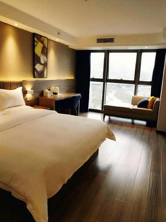 Bed in 7 Days Premium Hotel Chongqing Jiangbei International Airport Terminal 3