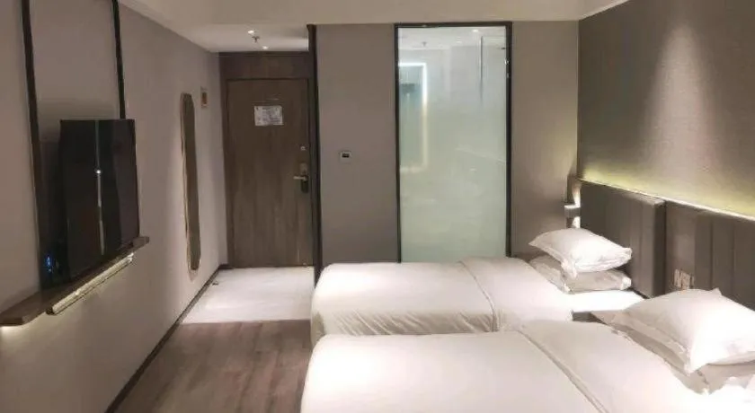 Bed in 7 Days Premium Hotel Chongqing Jiangbei International Airport Terminal 3
