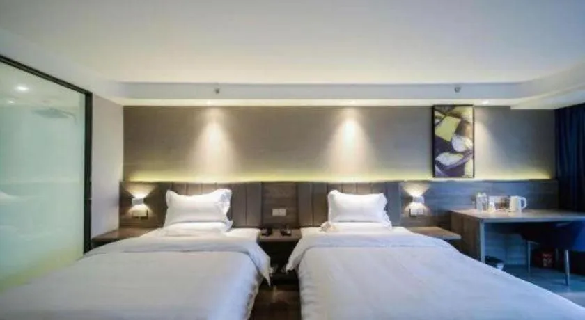 Bed in 7 Days Premium Hotel Chongqing Jiangbei International Airport Terminal 3