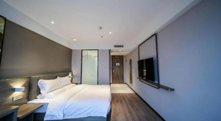 Bed in 7 Days Premium Hotel Chongqing Jiangbei International Airport Terminal 3