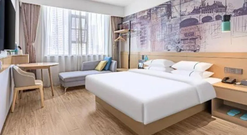 Bed in City Comfort Inn Kunming Xi'an Kang Road