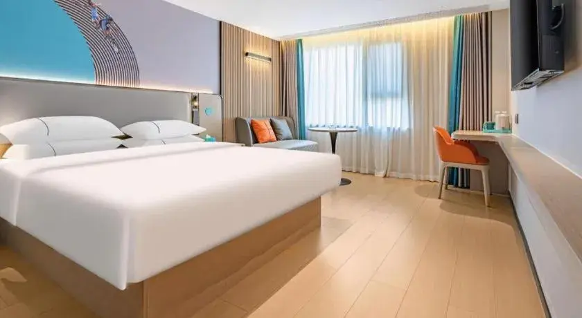 Bed in City Comfort Inn Kunming Xi'an Kang Road Bed in City Comfort Inn Kunming Xi'an Kang Road