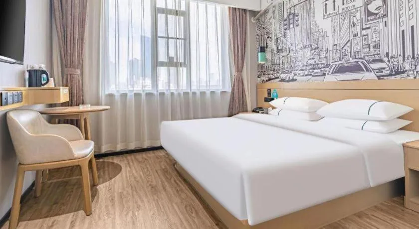 Bed in City Comfort Inn Kunming Xi'an Kang Road