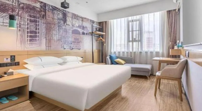 Bed in City Comfort Inn Kunming Xi'an Kang Road