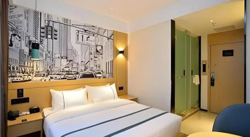 Bed in City Comfort Inn Kunming Xi'an Kang Road Bed in City Comfort Inn Kunming Xi'an Kang Road