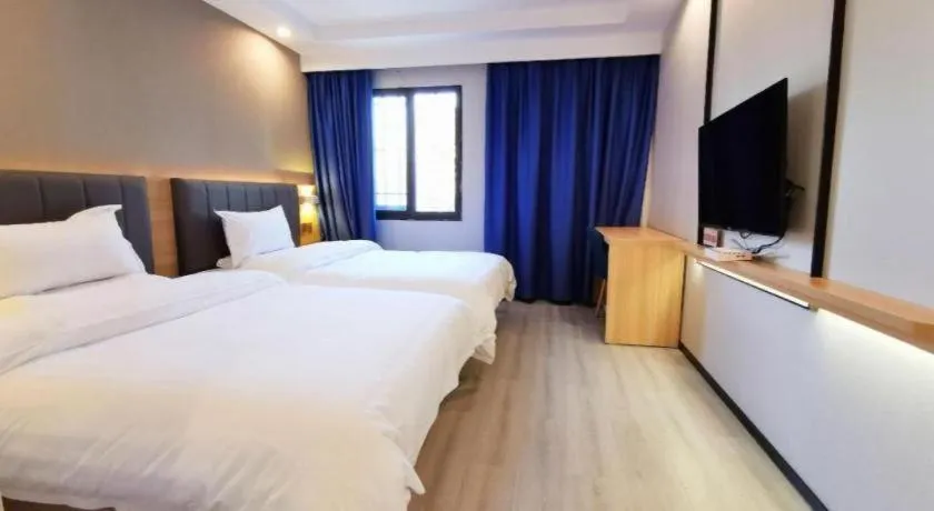Bed in 7 Days Premium Hotel Hangzhou West lake Hubin