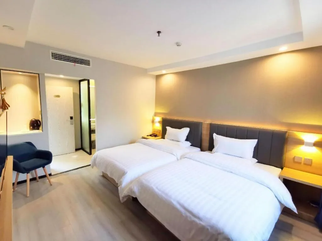 Bed in 7 Days Premium Hotel Hangzhou West lake Hubin