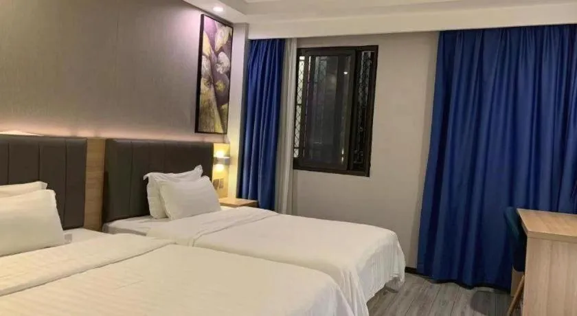 Bed in 7 Days Premium Hotel Hangzhou West lake Hubin