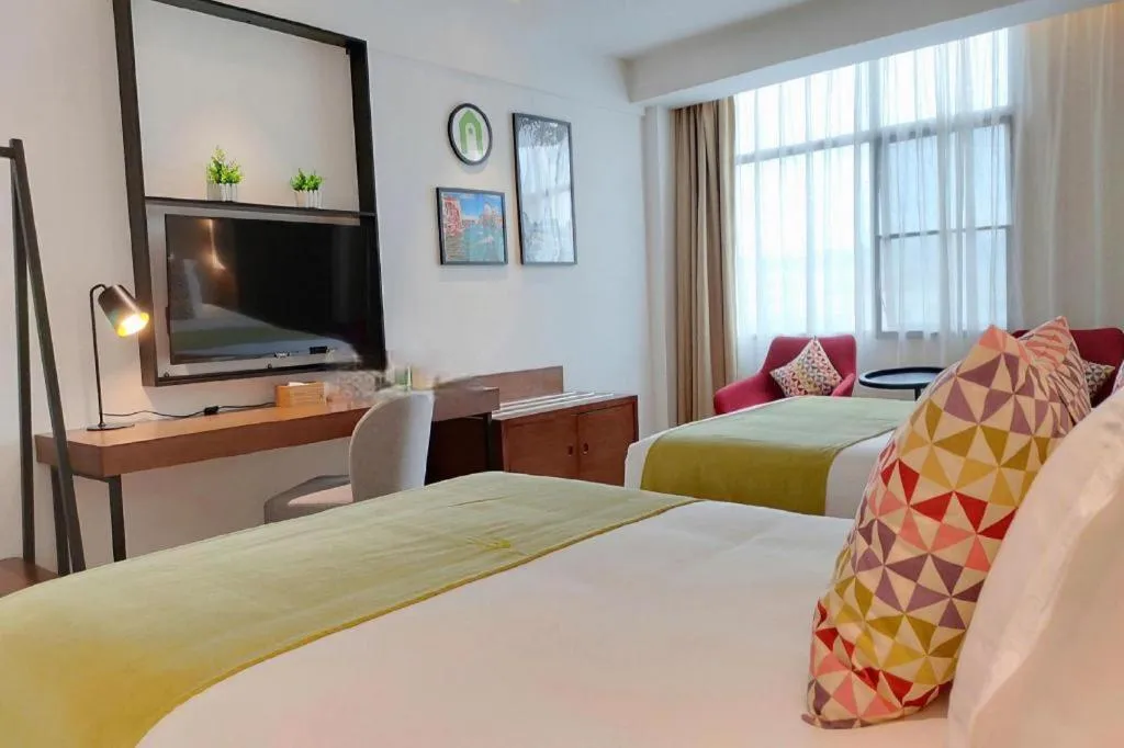 Bed in Campanile Hotel Shenzhen Bay Convention and Exhibition Center