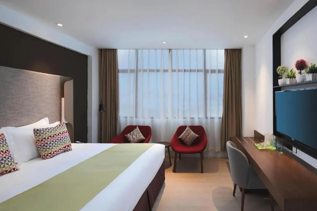 Bed in Campanile Hotel Shenzhen Bay Convention and Exhibition Center