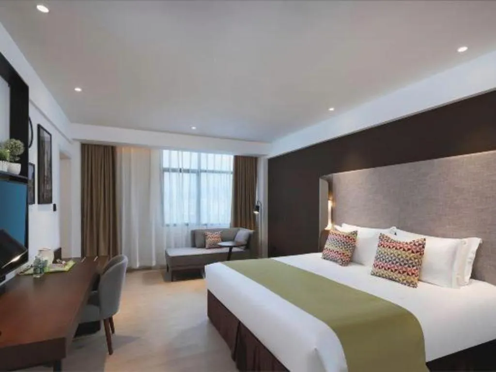 Bed in Campanile Hotel Shenzhen Bay Convention and Exhibition Center