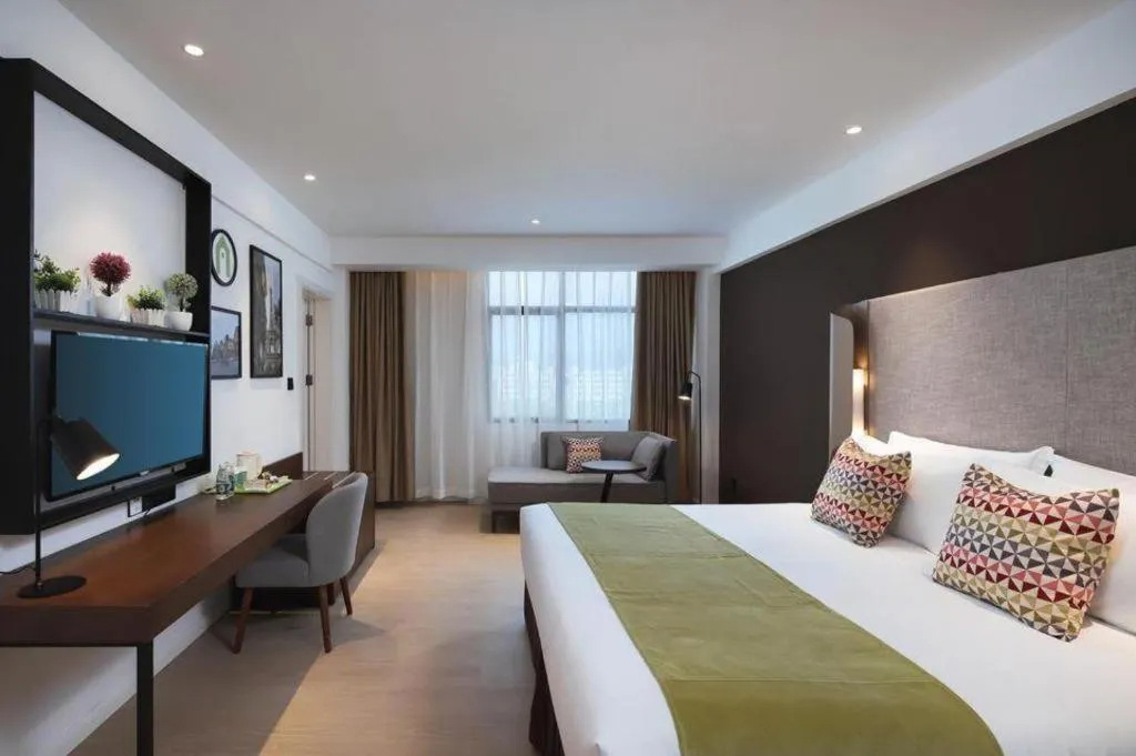 Bed in Campanile Hotel Shenzhen Bay Convention and Exhibition Center