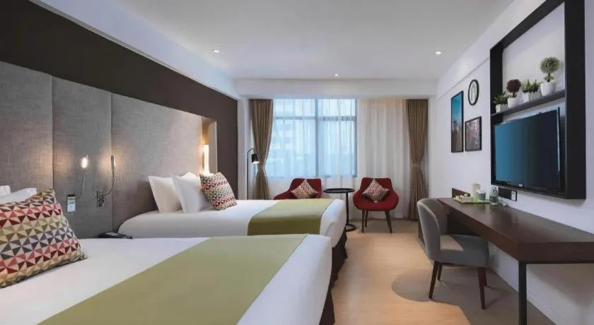 Bed in Campanile Hotel Shenzhen Bay Convention and Exhibition Center