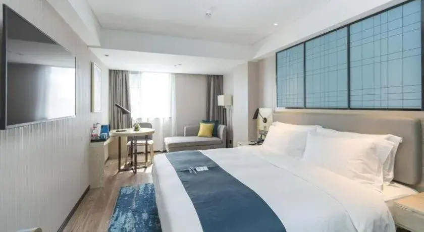 Bed in Echarm Hotel Shenzhen World Exhibition and Convention Center Bed in Echarm Hotel Shenzhen World Exhibition and Convention Center