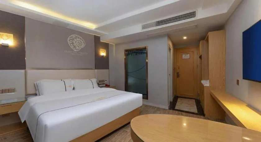 Bed in Shell Hotel Jiangsu Kunshan Lujia Town Youyi Road
