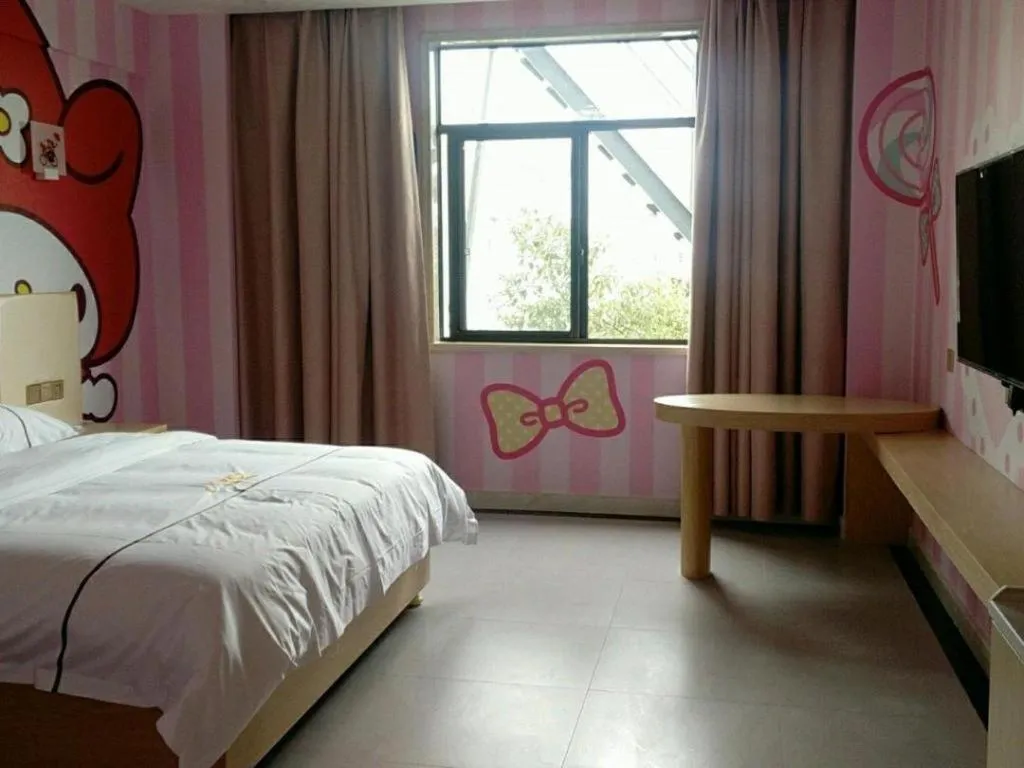 Bed in Shell Hotel Jiangsu Kunshan Lujia Town Youyi Road