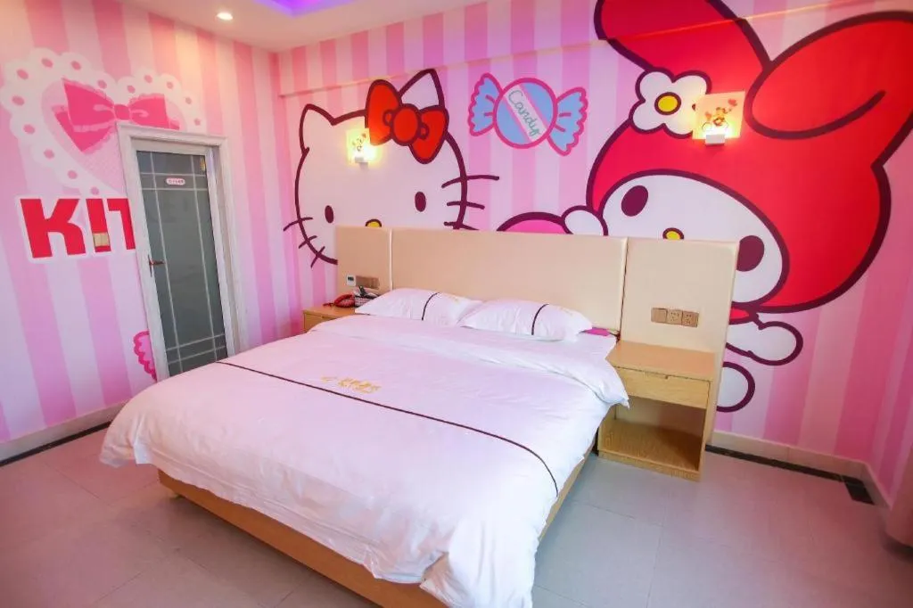 Bed in Shell Hotel Jiangsu Kunshan Lujia Town Youyi Road