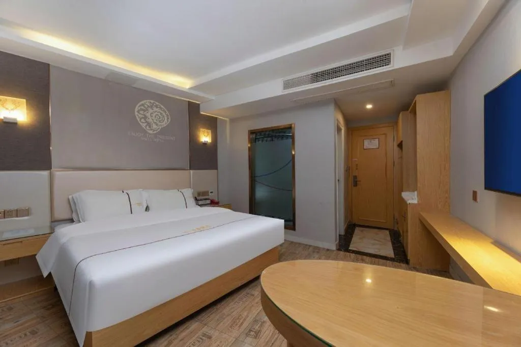 Bed in Shell Hotel Jiangsu Kunshan Lujia Town Youyi Road