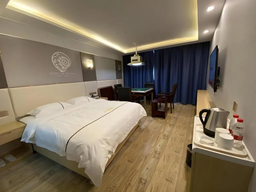 Bed in Shell Hotel Jiangsu Kunshan Lujia Town Youyi Road