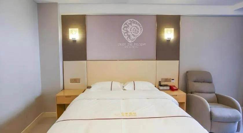 Bed in Shell Hotel Jiangsu Kunshan Lujia Town Youyi Road