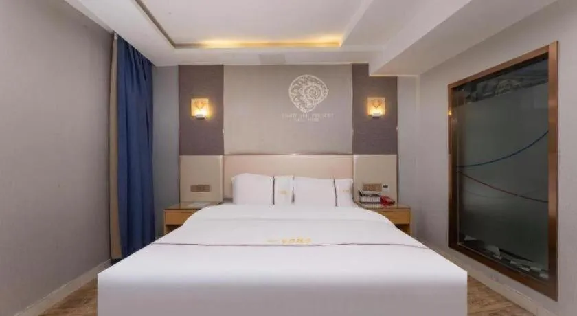 Bed in Shell Hotel Jiangsu Kunshan Lujia Town Youyi Road