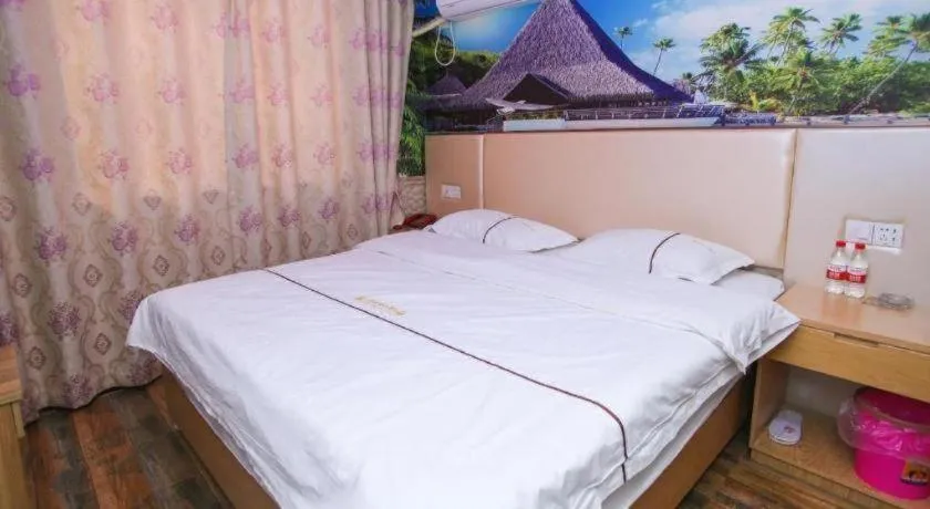 Bed in Shell Hotel Jiangsu Kunshan Lujia Town Youyi Road